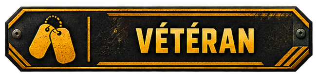 Emblème du grade Vétéran
